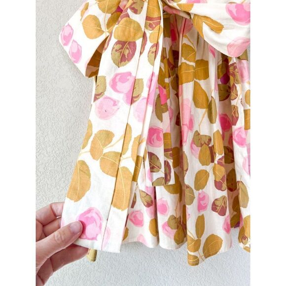 NWT! Redfish Kids Dolce Dress Watercolor Rose Petals Size 3 - Picture 4 of 7